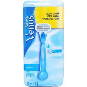 גיילט ונוס + סכין Gillette Venus razor + blades replaceable