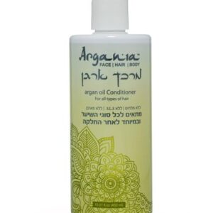 ARGANIA מרכך ארגן לכל סוגי השיער ללא מלחים 450 מ”ל
