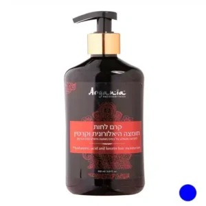 ARGANIA קרם לחות לשיער חומצה היאלרונית וקרטין 400 מ”ל