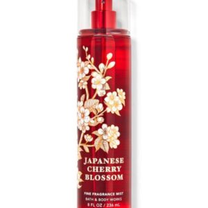 בט אנד בודי וורקס בודי מיסט 236 מל Bath & Body works Japanse Cherry BlossomFragrance Mist 236 ml