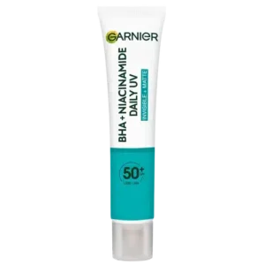 גרנייה פיור אקטיב SPF50 תחליב לחות 40מ״ל Garnier PureActive Anti-Imperfection Fluid BHA+Niacinamide 40ml