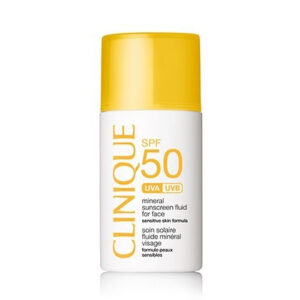 קליניק קרם לחות עם מקדם הגנה 50SPF 30 מ"ל SPF 50 Mineral Sunscreen Fluid For Face Clinique