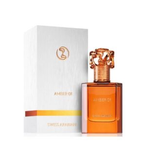 אמבר 01 אדפ יוניסקס 50 מ"ל - סוויס ערביאן Swiss Arabian - Amber 01 EDP Unisex 50ML