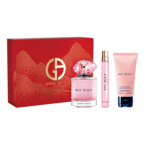 ארמני מיי וואי נקטר מארז בושם אדפ 90מ”ל + אדפ נקטר 15מ”ל + קרם גוף 50מ”ל ARMANI MY WAY NECTAR SET EDP 90ML + EDP NECTAR 15ML + BODY LOTION 50ML