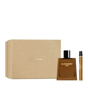 ברברי הירו מארז בושם לגבר אדפ 100מ”ל + 10מ”ל BURBERRY HERO SET EDP 100ML + 10ML