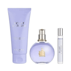 לנוין אקלה מארז בושם לאישה אדפ 100מ”ל + קרם גוף 100מ”ל + אדפ 10מ”ל LANVIN ECLAT SET EDP 100ML + BODY LOTION 100ML + EDP 10ML