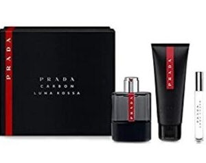 מארז לגבר פראדה קרבון בושם 100 מל+ 10 מל+ גל רחצה Prada Luna Rossa Carbon Set E.D.T 100ml &Shower Gel & 10ml