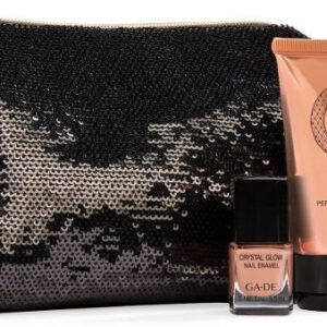 גייד תיק המכיל תחליב גוף מבושם 50 מל+ לק 5.5 מל+צללית GA-DE BAG ICON BODY LOTION 50ML+GLOW NAIL 5.5ML+ EYESHADOW 3g