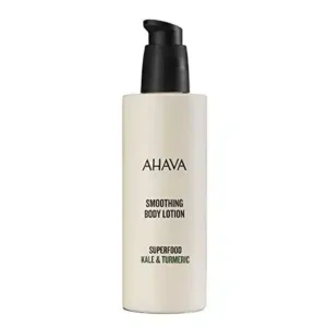 אהבה קרם גוף סופרפוד 250מ״ל AHAVA Smoothing Body Lotion Kale & Turmeric 250ml