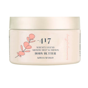מינוס 417 - קולקציית הזנה - סרניטי לגנד חמאת גוף ארומטית להזנה עשירה בניחוח קיווי ומנגו 250 מ”ל - Minus 417 - Nourishing Collection - Richly Nourishing Aromatic Body Butter with Kiwi and Mango Scent 250 ml