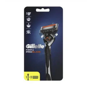 גילט פיזן פרוגלייד מכשיר + 2 סכינים GILLETE FUSION 5 PROGLIDE