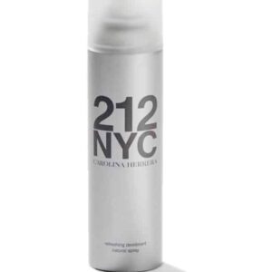 דאודורנט ספריי לאשה קרולינה הררה 212 ניו יורק סיטי 150 מ"ל CAROLINA HERRERA 212 DEO WOMEN 150 ML SPRAY
