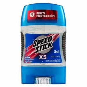דאודורנט סטיק לגבר ספיד סטיק גל אקטיב SPEED STICK X5 PROTECT ACTIVE GEL