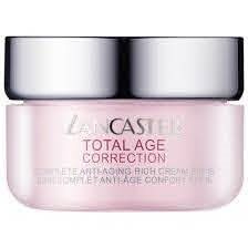לנקסטר טוטאל אייג קרם יום עשיר 50 מל Lancaster TOTAL AGE CORRECTION Complete Rich Cream 50 ml