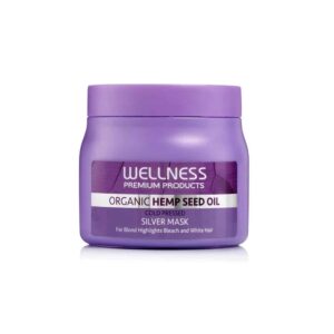וולנס מסכת סילבר לשיער יבש ופגום 500מ"ל WELLNESS SILVER HAIR MASK 500ML