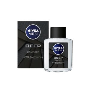 ניואה דיפ אפטר שייב לאחר גילוח אנטי בקטריאלי 100מ"ל Nivea Men DEEP COMFORT After Shave LOTION 100ml