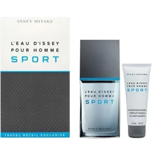 מארז איסי מיאקי לאו דאיסי פור הום ספורט 2 חלקים לגבר 100 + מל 75 מל שמפו