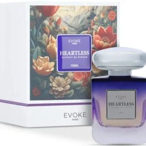 איבוק פריז הרטלס בושם יוניסקס אקסטרקט דה פרפיום 100מ”ל EVOKE PARIS HEARTLESS EXTRACT DE PARFUM 100ML