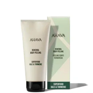 אהבה פילינג גוף ים המלח 200מ״ל AHAVA Superfood Kale & Turmeric Renewal Body Peeling 200 ml