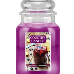 קאנטרי קנדל נר ריחני בלוברי למונייד 680גרם COUNTRY CANDLE BLUEBERRY LEMONADE 680G
