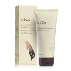 אהבה קרם גוף ים המלח 200מ״ל AHAVA Dermud Nourishing Body Cream 200 ml