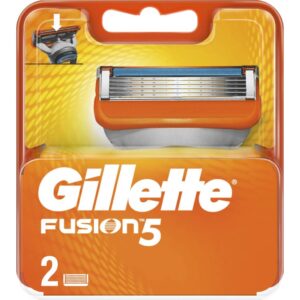גילט פיוזן 5 סכיני גילוח 2 יחידות GILLETE FUSION 5
