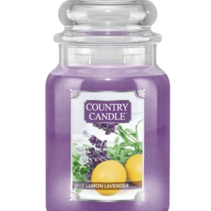 קאנטרי קנדל נר ריחני למון לבנדר 680גרם COUNTRY CANDLE Lemon Lavender 680G