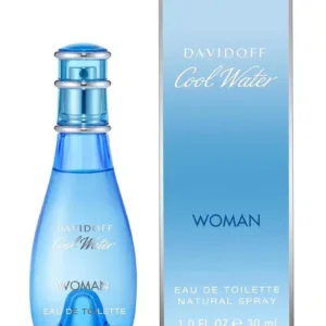 בושם לאשה דוידוף קול ווטר אדט 30 מל Davidoff Cool Water Woman EDT 30 ml