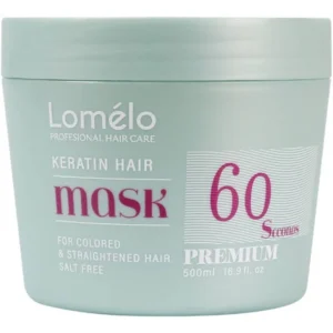 לומלו מסכת פרימיום לשיער צבוע או לאחר החלקה 500 מל LOMELO