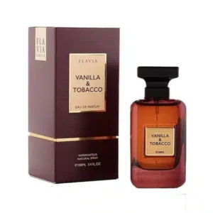 פלאביה ונילה טובאקו בושם יוניסקס אדפ 100מ”ל FLAVIA VANILLA TOBACCO EDP 100ML
