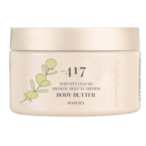 מינוס 417 - סרניטי לגנד - חמאת גוף ארומטית להזנה עשירה בניחוח מאצ׳ה 250 מ״ל - Minus 417 - Serenity Legend - Richly Nourishing Aromatic Body Butter with Matcha Scent 250 ml